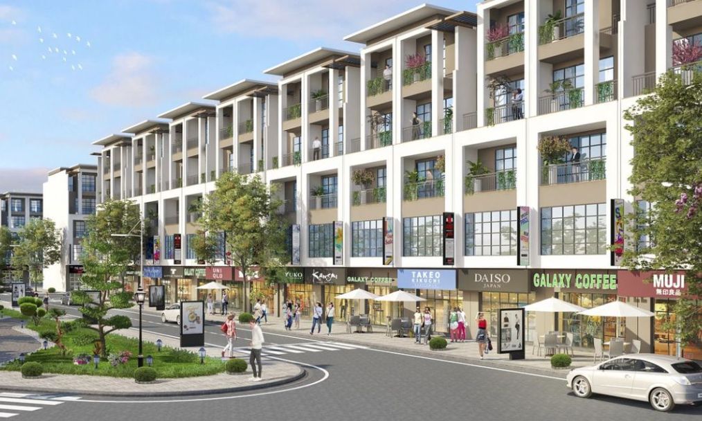 Cần bán nhà phố shophouse The Center Point Vinhomes Cổ Loa, hướng Tây tứ trạch, diện tích 81m2